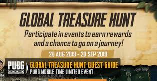 The latest update in pubg already include the emote features. Global Treasure Hunt Guide To Complete The Quest Pubg Mobile Zilliongamer