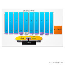 72 Credible Bloomsburg Fair Seating Chart