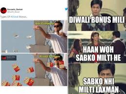 A very happy diwali. diwali funny jokes. Diwali 2020 Funny Memes And Jokes On Diwali Bonus Go Viral On Social Media English Lokmat Com