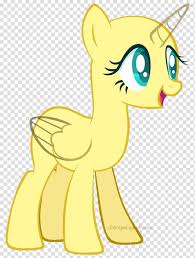 mlp fim base nr yellow my little pony