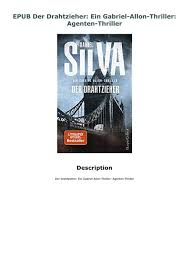 We did not find results for: Der Drahtzieher Ein Gabriel Allon Thriller Agenten Thriller Epub Pdf Download Thriller Books Reading