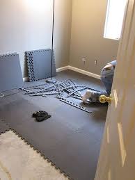 How To Install Gym Type Flooring In Your Home For A Possible Gym Workout Room Myhomelookbookmyhomelo Workout Room Home Building A Home Gym Home Gym Flooring