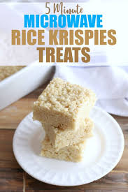 Microwave Rice Krispies Treats Recipe Microwave Rice Krispie Treats Rice Krispie Treats Rice Krispies