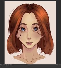 Oops! I accidentally tricked you guys… Looks like I still quite like to  draw/paint in my usual semi-realistic style. So it's just a boring portrait  of my OC for today, but I'm