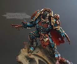 Warhammer Konrad Curze Primarch of the Night Lords **COMMISSION** painting  | eBay