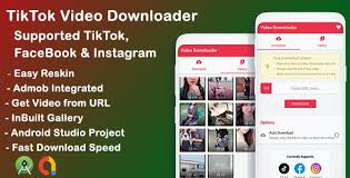 Tiktok Facebook Instagram Video Downloader V1 0 Premium Scripts Plugins Mobile
