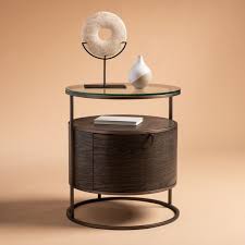 Round nightstand is it suitable for the bedroom; Sfv6045a Safavieh