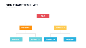 org chart free powerpoint slides presentation templates on