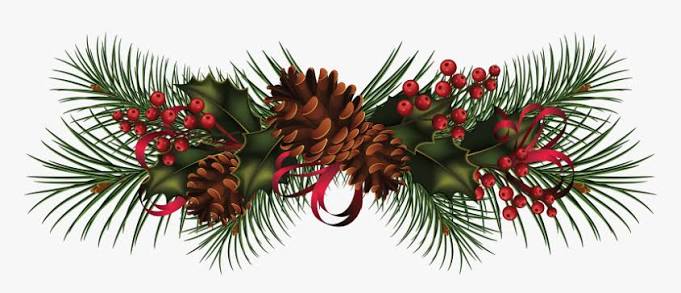 Christmas Garland Wreath Clip Art - Christmas Wreath Clip Art, HD Png Download , Transparent Png Image - PNGitem