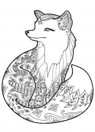 Any child knows about cute foxes and will not mind to color several of these pictures on their own. Foxes Coloring Pages For Adults