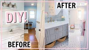 Discover expert tips for planning and budgeting your bathroom renovation with pictures and ideas from hgtv. Diy Bathroom Transformation Incredible Before And After Makeover Alex Diy Bathroom Remodel Bathroom Transformation Cheap Bathroom Makeover