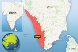Map of rivers in kerala. Kerala Flood Map What Caused The Floods In Southern India When Did They Start And How Many People Have Been Evacuated