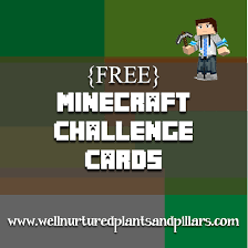 To get minecraft for free, you can download a minecraft demo or play classic minecraft in creative mode in a web browser. Free Printable Minecraft Challenge Cards Minecraft Challenges Minecraft Classroom Minecraft School