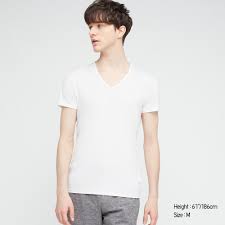 Jun 18, 2021 · uniqlo. Men S Clothing Uniqlo Men Airism V Neck Short Sleeve T Shirt Men