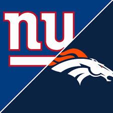 Broncos vs. Giants Score