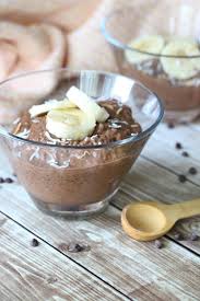Chocolate Banana Chia Pudding Fit As A Mama Bear Recipe Banana Chia Pudding Chia Pudding Healthy Breakfast Snacks