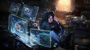 Tons of awesome hacker desktop 4k wallpapers to download for free. Hd Wallpaper Interfaces Hacking Computer Futuristic Cyberpunk Hackers Wallpaper Flare
