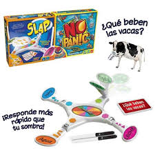 Famoso juego en varios programas de tv y sitios de internet en el que tendremos que acertar, por turnos, la palabra que aparece en el rosco o ruedo que figura en la pantalla, el mismo nos. Pack Slap No Panic Juegos De Mesa Juegos Familiares Tienda De Juguetes Y Videojuegos Jugueteria Online Toysrus