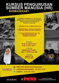 Menjelaskan perbezaan peranan dan tanggungjawab pengurus sumber manusia dan pengurus lain dalam sesebuah organisasi dalam melaksanakan aktiviti perancangan. Kursus Pengurusan Sumber Manusia