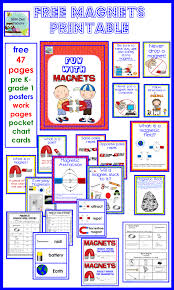 Magnets Free Printable With Letter Size Teaching Posters