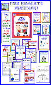 magnets free printable with letter size teaching posters