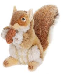 Hansa Squirrel With Nut Plush Toy Reviews Home Macy S Realistic Stuffed Animals Squirrel Plush Animals
