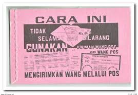 Selama ni aku xtaupun bayaran wang pos lagi murah daripada kiriman wang untuk jumlah nilai wang yang sama bawah nilai rm100. Malaysia 1964 Wilayah Persekutuan 1979 Postfris Mnh Flowers Booklet
