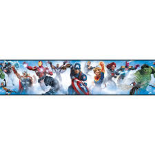 While everything may be perfect, a mismatched wallpaper border can make the whole look go down! Marvel Avengers Peel Stick Wallpaper Border Removable Kids Room Wall Decor 15 Feet Long Walmart Com Walmart Com