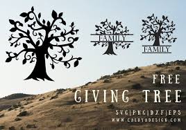 Download Giving Tree Free Svg Png Dxf Eps Download Cricut Free Tree Free Cricut SVG Cut Files