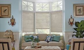 Learn about the various types of bay windows and bay window treatments and find the proper hardware for your bay windows. The Best Window Treatments For Bay Windows
