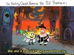 We Did It P5 Rick We Saved The City Ifunny Dark Souls Funny Bloodborne Concept Art Dark Souls Meme