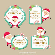 Download Free Christmas Labels With Lovely Santa Claus Svg Dxf Eps Png Human Vectors 51 000 Free Files In Ai Eps Format PSD Mockup Templates