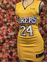A wide variety of lakers black jersey options are available to you, such as feature, supply type, and sportswear type. Lakers Bryant Throwback Jersey Dress Lakers Dress Lakers Outfit Jersey Dress Outfit