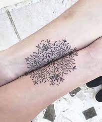 17 Mandala Tattoos That Bring Out Your Inner Warrior Goddess Friend Tattoos Matching Best Friend Tattoos Best Friend Tattoos