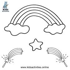 A rainbow in the sky to remind everyone of his promise. Rainbow Coloring Pages For Kids Free Printables Kids Activities