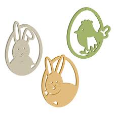 Mit dem kostenlosen formular vollmacht pdf erhalten sie eine vorlage, mit der sie schnell eine vollmacht ausstellen können. Osteranhanger Hase Kuken 3er Set Feinschnittkreativ