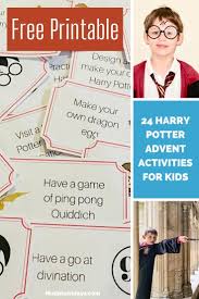 While the greatest action in the harry potter series always seems to happen during term time, in the real world kids live for the holidays. 24 Harry Potter Advent Activities For Kids Mudpiefridays Com