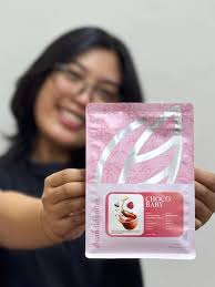 CHOCO BABY IS BACK (AGAIN) 🍓🍫 She was born in 2021—pandemic era,  Valentine's szn, peak kaartehan. We called her Choco Baby, inspired by the  Apollo candy