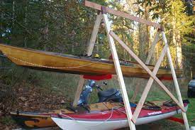 There are 286 kayak holder for sale on etsy, and they cost $26.40 on average. How To Build An A Frame Kayak Rack Kayak Rogue