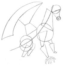 Dessin D Un Dragon Pas A Pas Dessin De Dragon Comment Dessiner Un Dragon Dessin