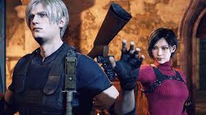 RESIDENT EVIL 4 REMAKE - Leon meets Ada Wong for the First Time (4K) -  YouTube