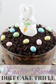 Make bird's custard according to directions. Easter Bunny Dirt Cake Trifle Recipe Recipe Dirt Cake Trifle Recipe Trifle Recipe Easter Desserts Recipes