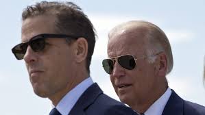 Joe biden embracing his son, hunter biden. Gop Senate Report On Joe Biden S Son Hunter Alleges Conflict Of Interest Ctv News