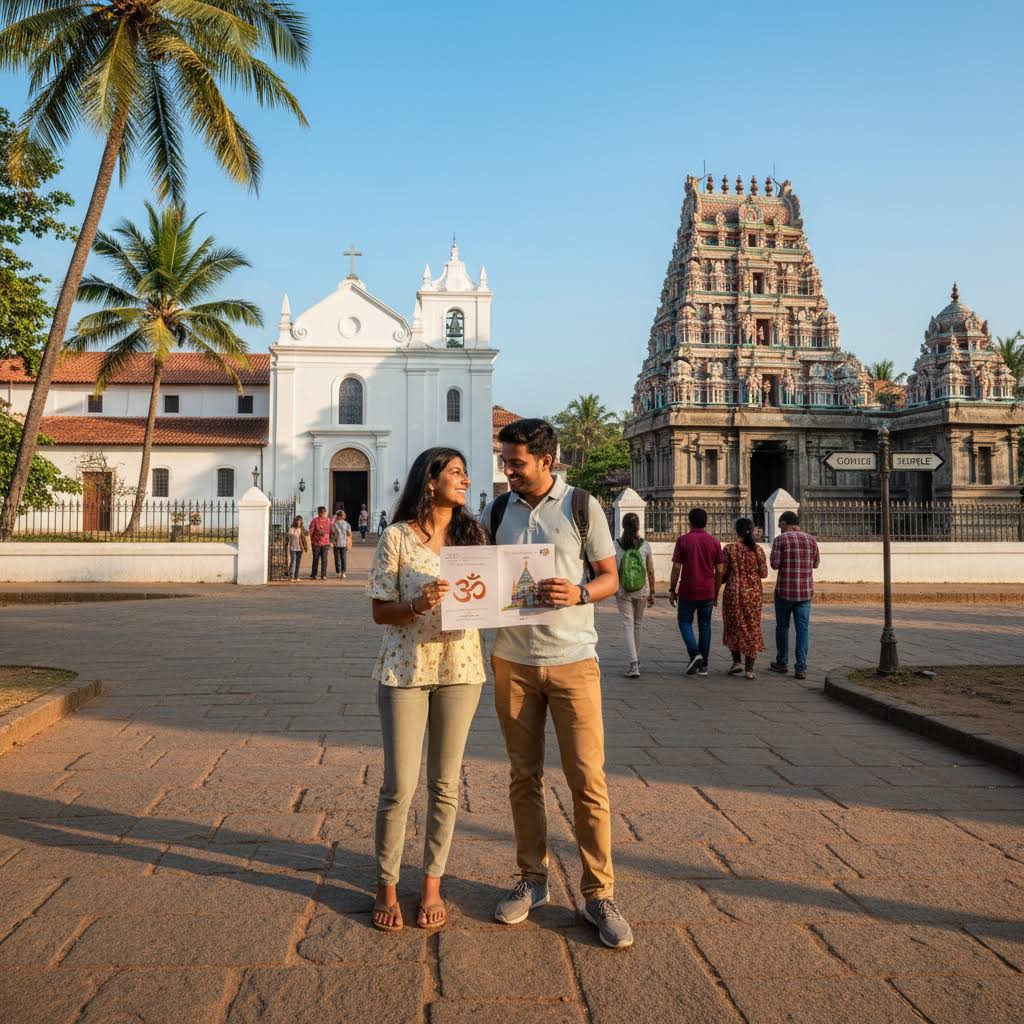 Church and Temple Tour in Panaji product image