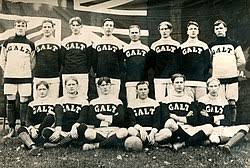 Ever since it was first played at olympics, men's football has remained a regular and one of the most popular events. Galt F C Wikipedia