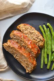 Mediterranean turkey meatloaf is an easy entree your whole family will love. Healthy Turkey Meatloaf Low Carb Gf Low Calorie Skinny Fitalicious