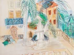 Lawrence Lee Magnuson Raoul Dufy France 1877 1953 Couple Sur Un Banc In 2020 Lawrence Lee Raoul Dufy International Art
