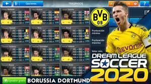 The package include team's home and away dls 19 kits. Plantilla Del Borussia Dortmund Para Dream League Soccer 2019 2020 Youtube