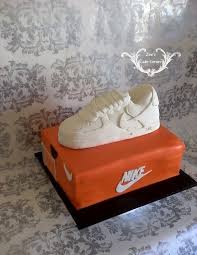 Nike Air Force Themed Sneaker Cake Tennis Shoes Sneakers Shoe Boots Sneakers