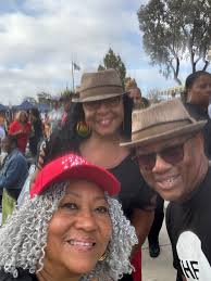 Living life at the Gardena Juneteenth Celebration ❤️🖤💚
